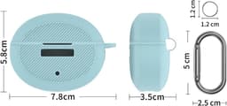 Allecto- Beschermhoes voor OnePlus Buds 4 - Schokbestendig - Krasbestendig - Groen - Ultradun - Compatibel met OnePlus Buds 4 - Groen Silicone Beschermhoes - Geschikt voor OnePlus Buds 4 - Groen — thumbnail 3