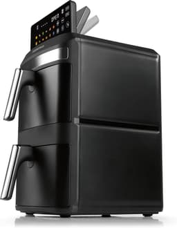 Verticale Dubbele Heteluchtfriteuse XL met 12 Liter Inhoud en Touchscreen — thumbnail 3