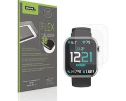 dipos FLEX – 2x Matte Screenprotector geschikt voor Ooqe Watch Pro 7 | Volledige Schermbescherming | Case-Friendly