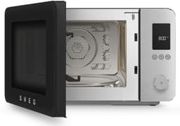 SMEG MOC02BLMEU - Combi-magnetron met grill - Airfry - 25 programma's - Soft-close - 2100W - Inverter technologie - 27L - Mat Zwart — thumbnail 4