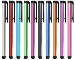 10-stuks Touchscreen Pen - Telefoon/Tablet Touchpen - Universele Capacitieve Pen - Meerdere Kleuren