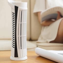 Torenventilator - Stille Koeler - Persoonlijke Verkoeling - Bladloos Ontwerp - 254 cm - Wit — thumbnail 3