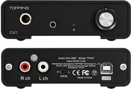 Krachtige USB DAC en Hoofdtelefoonversterker met AK4493S Chip — thumbnail 1