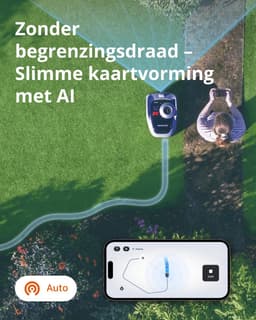 Robotmaaier – Grasmaaier – Automatische Maaier – Robot Grasmaaier – Gazonmaaier – RTK+Vision Precisie – Draadloze Virtuele Grens — thumbnail 2
