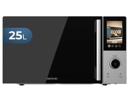 Cecotec Magnetron met Grill Convection 2500 Touch 25L 900W Grill 1200W 8 standen Zwart