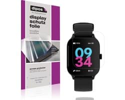 dipos – 6x Beschermfolie geschikt voor Decathlon Fit 100s | Krasbestendige & heldere Screenprotector Ultra-Thin