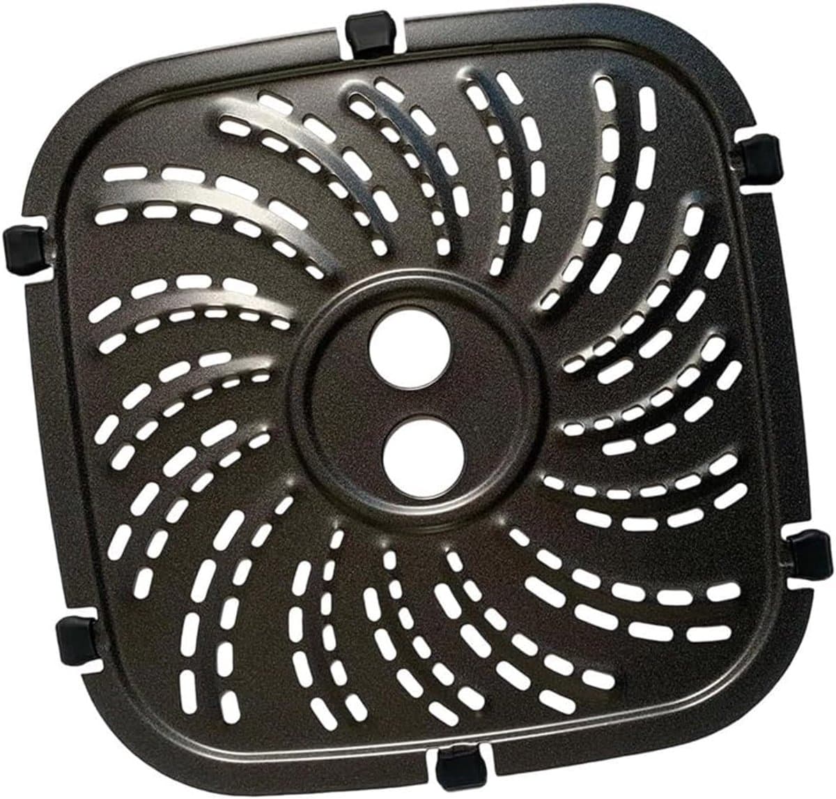 Bakplaat van koolstofvezel voor airfryer - met clips - vaatwasmachinebestendig - inclusief 6 clips — afbeelding 1