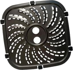 Bakplaat van koolstofvezel voor airfryer - met clips - vaatwasmachinebestendig - inclusief 6 clips — thumbnail 1