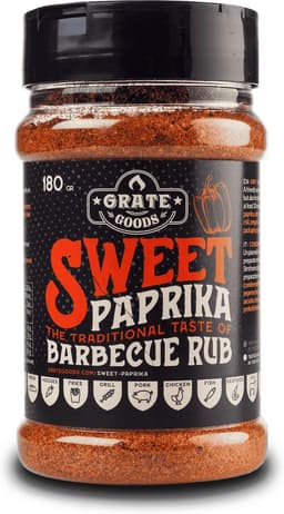 Sweet Paprika BBQ Rub 180 g Grate Goods — thumbnail 2