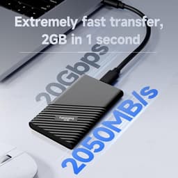 Externe SSD - Portable Harde Schijf - Compact - USB C — thumbnail 3
