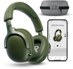 MEDION Over Ear koptelefoon HX-1 Pure (Bluetooth, draadloos, tot 100 u batterijduur, spatwaterdicht IPX4), groen — thumbnail 2