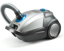 Stofzuiger met zak 700W Krachtige Zuigkracht 4 Liter Inhoud Grijs