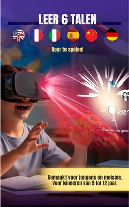 Zyrex® VR Bril met controllers - VR Bril - VR-brillen - Zwart en Grijs - 24cm x 14cm x 11cm — thumbnail 3