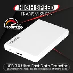 Harde Schijf Extern - Draagbare - 1TB Opslag - Data — thumbnail 5