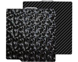 Dubbelzijdige PEO+PEO Veerstaal Bouwplaat 257x257mm voor 3D-printers