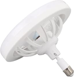 Ventilator met Lamp - Plafond Ventilator - Kleine Ruimtes - Inclusief Afstandsbediening - 30 cm Diameter - Wit — thumbnail 5