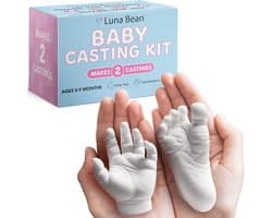 Baby Aandenken Set - Hand Voet Gips - Herinneringen Maken - Eenvoudig en Snel