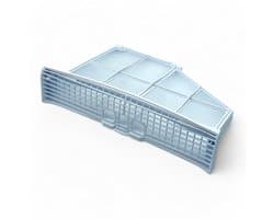 Fixem Geschikt voor AEG, Electrolux droger filter pluizenzeef was droger 1366339024 - Pluizenfilter - Wit - 1 Stuk — afbeelding 1