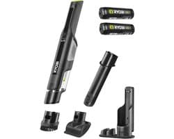 Draagbare Handstofzuiger - Kruimeldief Accu - Snelle Schoonmaak - Borstelloze Motor - 2x 2.0 Ah Accu
