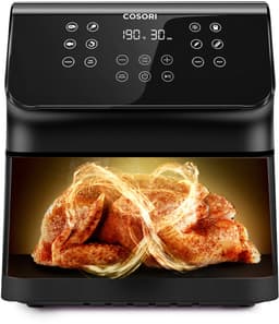 Cosori XXL Chef Edition 6.2 liter Airfryer - Met Bakpapier bakjes - 12 programma's — thumbnail 16