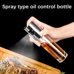 Oil Spray Bottle voor Air Fryer - Olie Spray voor Koken met Kom en Trechter - Olie Sprayer voor Salade, Grillen, Keuken Bakken - 2 Stuks — thumbnail 5