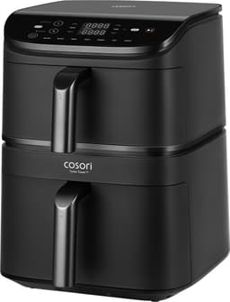 Cosori Turbo Tower Dubbel 10,8 l Vrijstaand 2630 W Heteluchtfriteuse Zwart — thumbnail 4