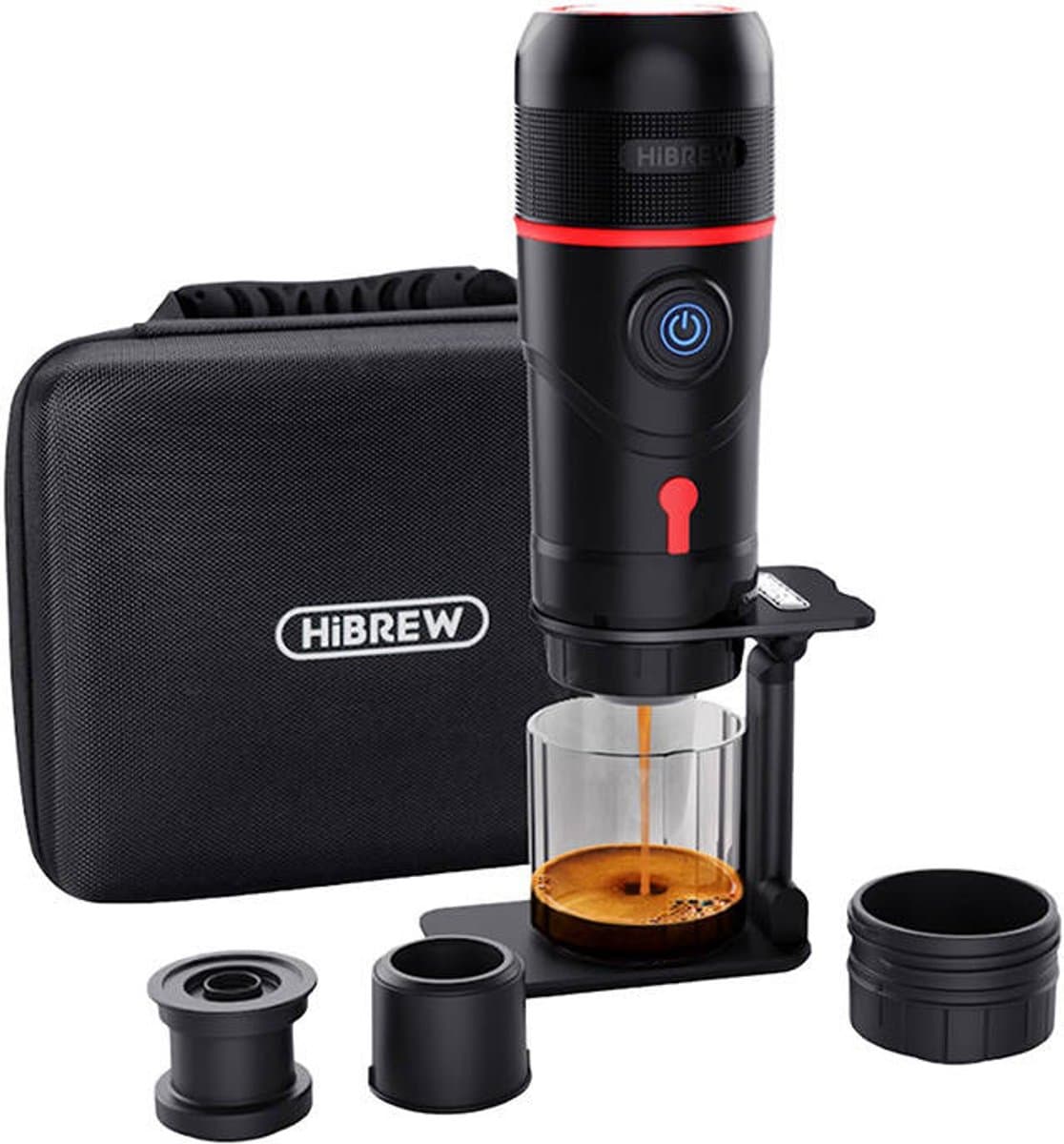 Hibrew Draagbare Koffiemachine 3In1 H4-Premium 80W Voor Koffiecapsules Met — afbeelding 1