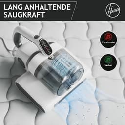 RFWR® Mijtzuiger voor matrassen en kussens met stofsensor en UV-licht - Meubelreiniger met droogfunctie — thumbnail 2