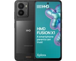 HMD FUSION X1 DS TA-1672 6/128 FLASHY 16,7 cm (6.56") Dual SIM 5G USB Type-C 5000 mAh Zwart