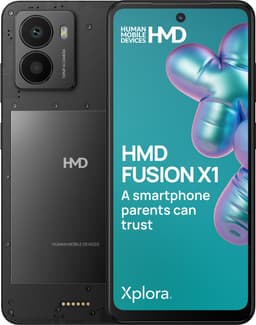 HMD FUSION X1 DS TA-1672 6/128 FLASHY 16,7 cm (6.56") Dual SIM 5G USB Type-C 5000 mAh Zwart — thumbnail 1