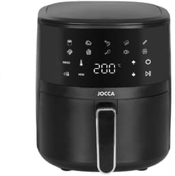 Jocca Airfryer - Heteluchtfriteuse - Digitale Airfryer - Airfryers - 4L - Airfryer xl - Airfryer xxl - 1200W - Zwart - 2219 — thumbnail 1