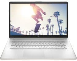 HP 17-cp2151nd AMD Ryzen™ 5 7520U Laptop 43,9 cm (17.3") HD+ 8 GB LPDDR5-SDRAM 512 GB SSD Wi-Fi 6 (802.11ax) Windows 11 Home Zilver