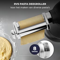 RFWR® Keukenmachine met Pastamachine – 2000W – 6,2L Mengkom – Ideaal voor Vers Pasta — thumbnail 2