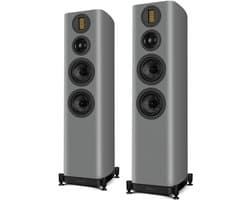 Wharfedale EVO 5.4 Vloerstaande Speakers - Hifi Stereo Set - Passieve Speaker - 3-Weg Luidsprekers - Grijs