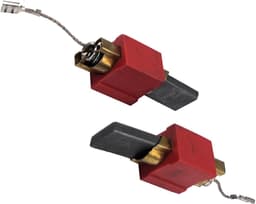 Multaparts® koolborstelset geschikt voor Miele wasmachine | In houder | Afmetingen van de koolborstel 10 x 4 mm | Alternatief voor 4297410, 4297411, 4297412, 4297413 — thumbnail 1