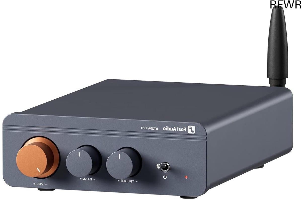 RFWR® Mini Stereo Versterker 2.0 Kanaals met Bluetooth 5.0 en 300W Uitgangsvermogen — afbeelding 1