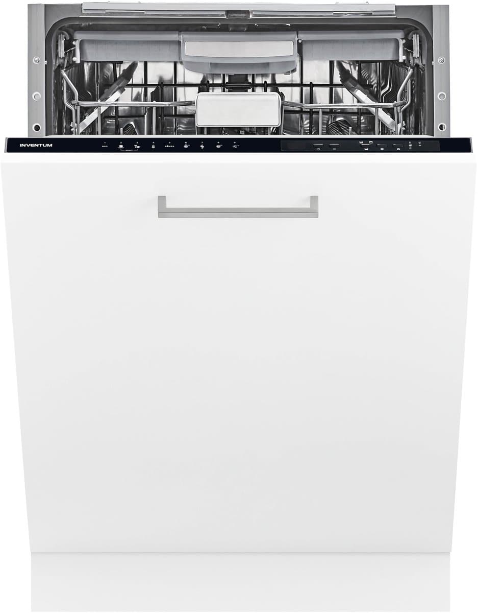 Inventum IVW6060A energiezuinige inbouw vaatwasser - 14 couverts - Volledig integreerbaar - Besteklade-Bestekmand - Stil: 42 dB - 9 programma’s - Max nishoogte 87 cm - Binnenverlichting - Projectie vloer - Extra droog optie - Energielabel A — afbeelding 1
