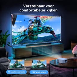 Lexium Mini beamer - Projector - Beamerscherm - Projectiescherm - Outdoor & Indoor Projector - — thumbnail 3
