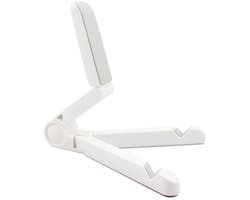 Telefoonhouder Telefoonstandaard Tablet Houder Tablet-Standaardhouder Hoek Verstelbaar Draagbare e-reader-standaard voor 11 inch Scherm Universele Mobiele Compatibel （Wit）