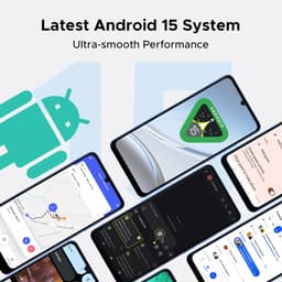DOOGEE Note59 5G-Smartphone-Android 15-32 GB RAM+128 GB ROM-6250 mAh -Mobiele Telefoon-6,75 inch HD+ 120 Hz-AI camera-Dual SIM-NFC - Blauw — thumbnail 5