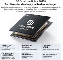 Blackview SHARK 6 Smartphone 5G AI - DUAL SIM - 24 GB RAM - 128 GB ROM - Octa Core - Android 15 - 6,88 inch - NFC - Zwart — thumbnail 7