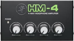 Mackie HM-4 Koptelefoonversterker – Zwart — thumbnail 3