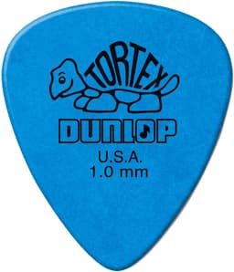 Dunlop Tortex Standard 1.00 Plectrum 12-Pack blauw - Plectra — thumbnail 2