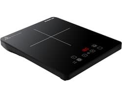 Kookplaat inventum inductie 1 zone zwart | 4 stuks