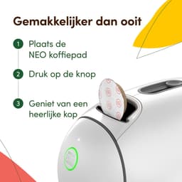 Krups NESCAFÉ Dolce Gusto NEO YY5677 - Caffè Koffiemachine - Wit - Speciaal ontworpen voor liefhebbers van zwarte koffie — thumbnail 5