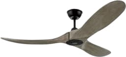 Livano Plafondventilator - Met Verlichting - Plafond Ventilator - Met Lamp - Plafonniere Met Ventilator - Stijl L - 150cm — thumbnail 1