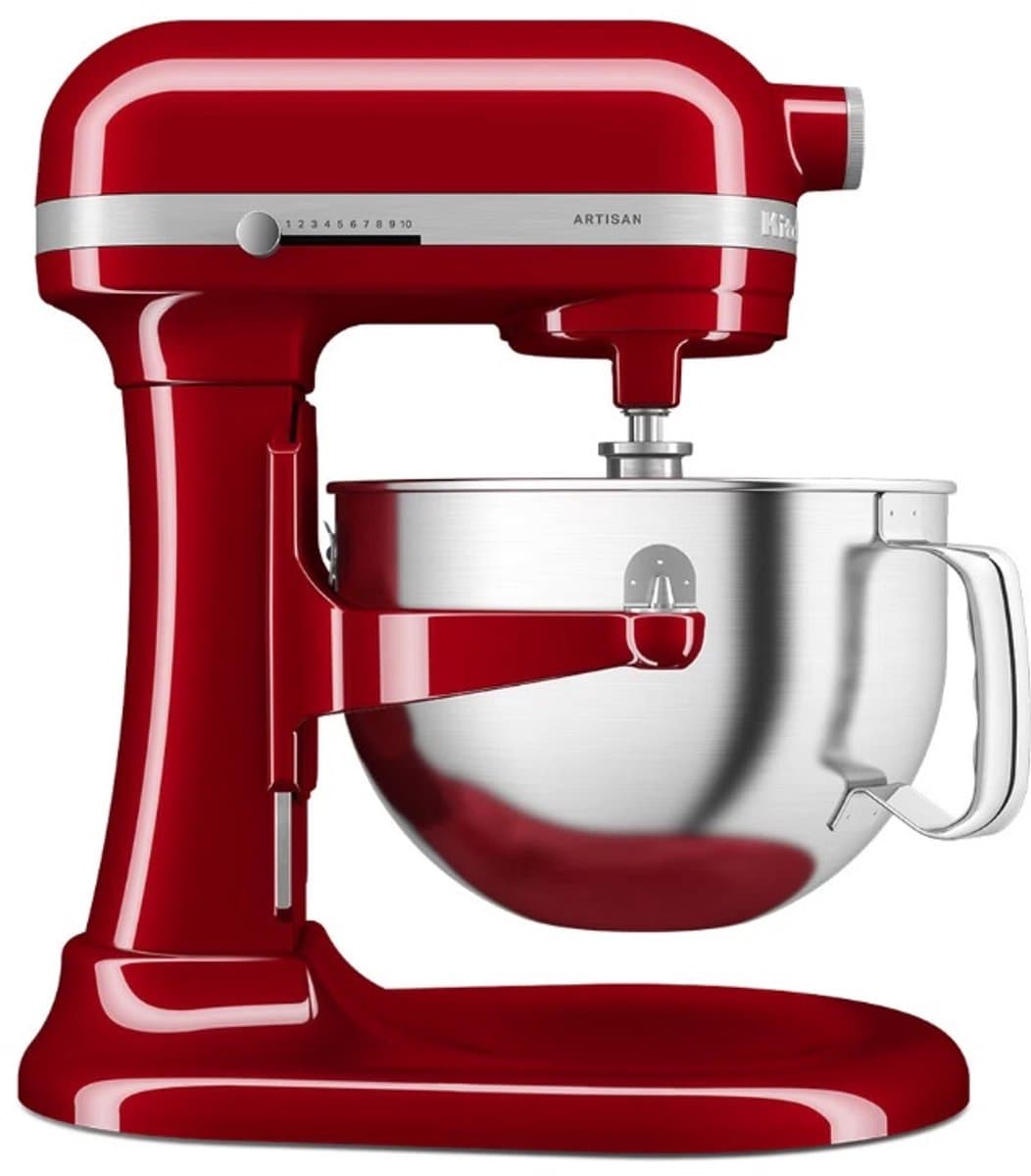 Kitchenaid - Patisserierobot met hefkom 5,6 l 375w imperiumrood - 5KSM60SPXEER — afbeelding 1