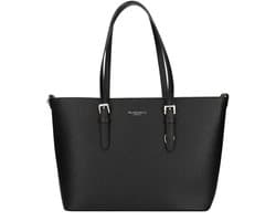 Flora & Co Grote Shopper / Schoudertas - Dames - Saffiano - Nora - Zwart