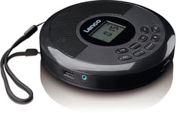LENCO CD-340BK - Draagbare CD-/MP3-speler met Bluetooth en ingebouwde speakers - Zwart — thumbnail 4