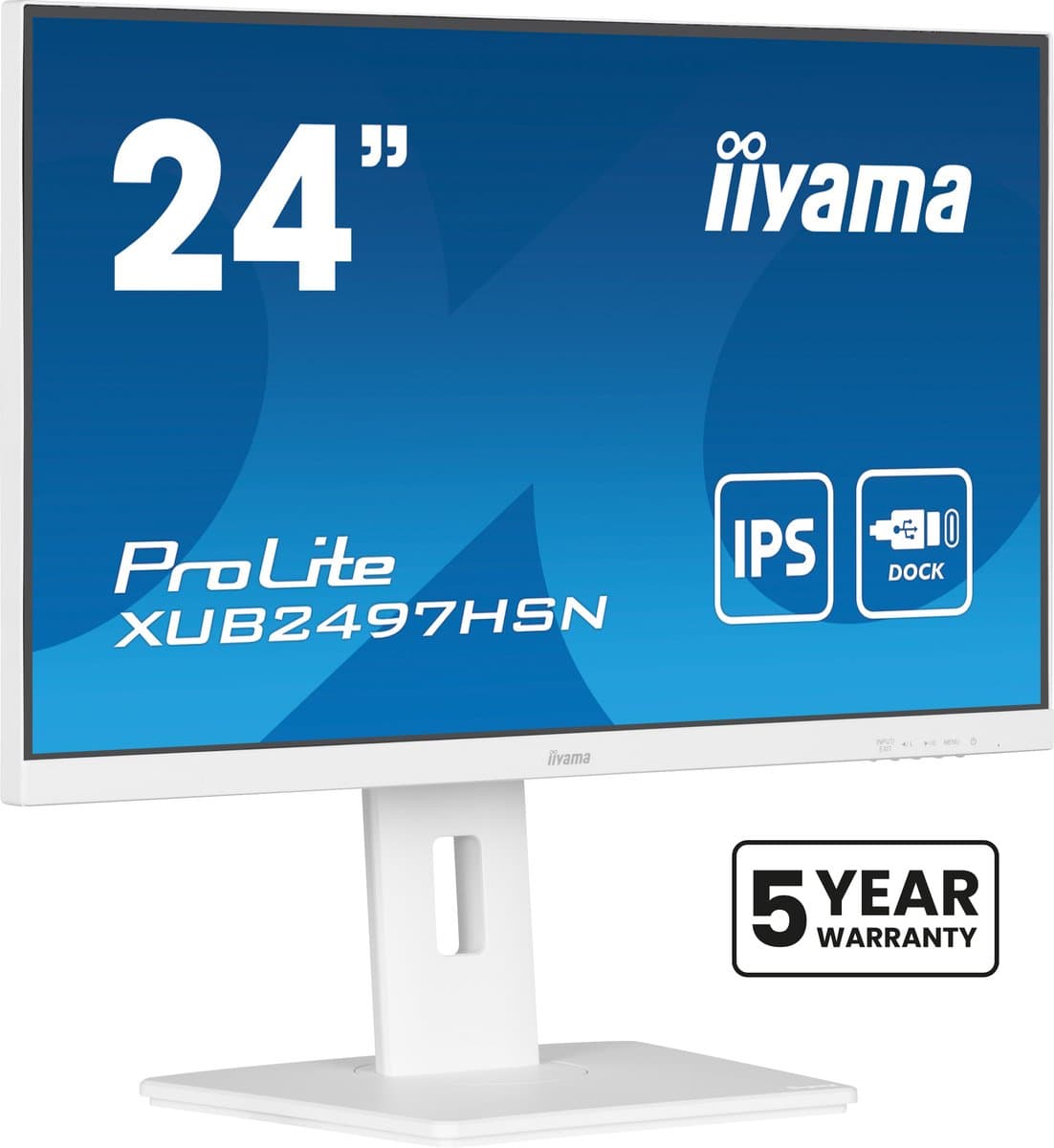 Monitor Iiyama XUB2497HSN-W2 Full HD 24" — afbeelding 1